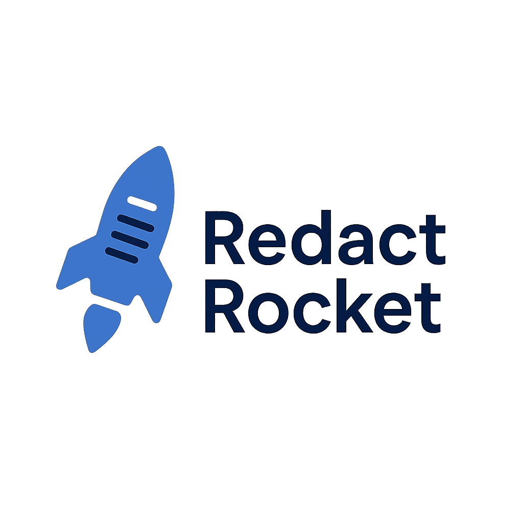 RedactRocket Logo